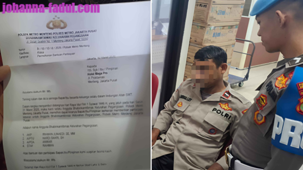 Viral Anggota Polsek Menteng